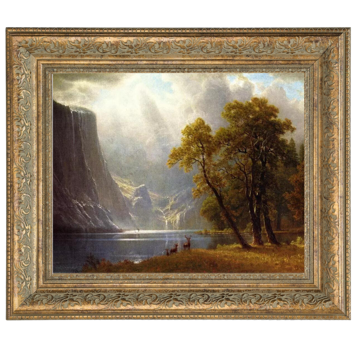 Yosemite Valley - Impressionism Wall Art Prints Decor For Bedroom Room