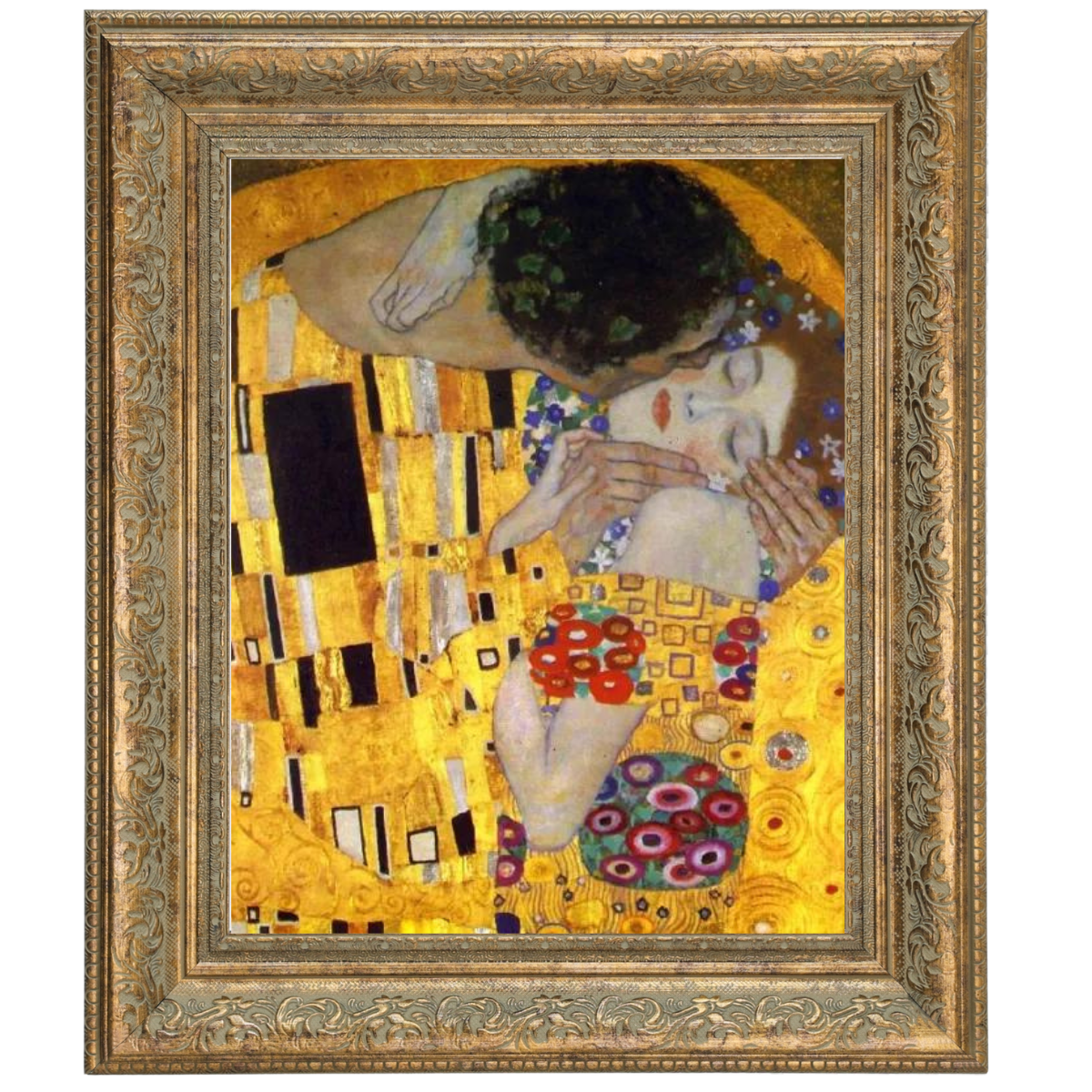 The Kiss Detail - Abstract Wall Art Prints Decor For Dining Room
