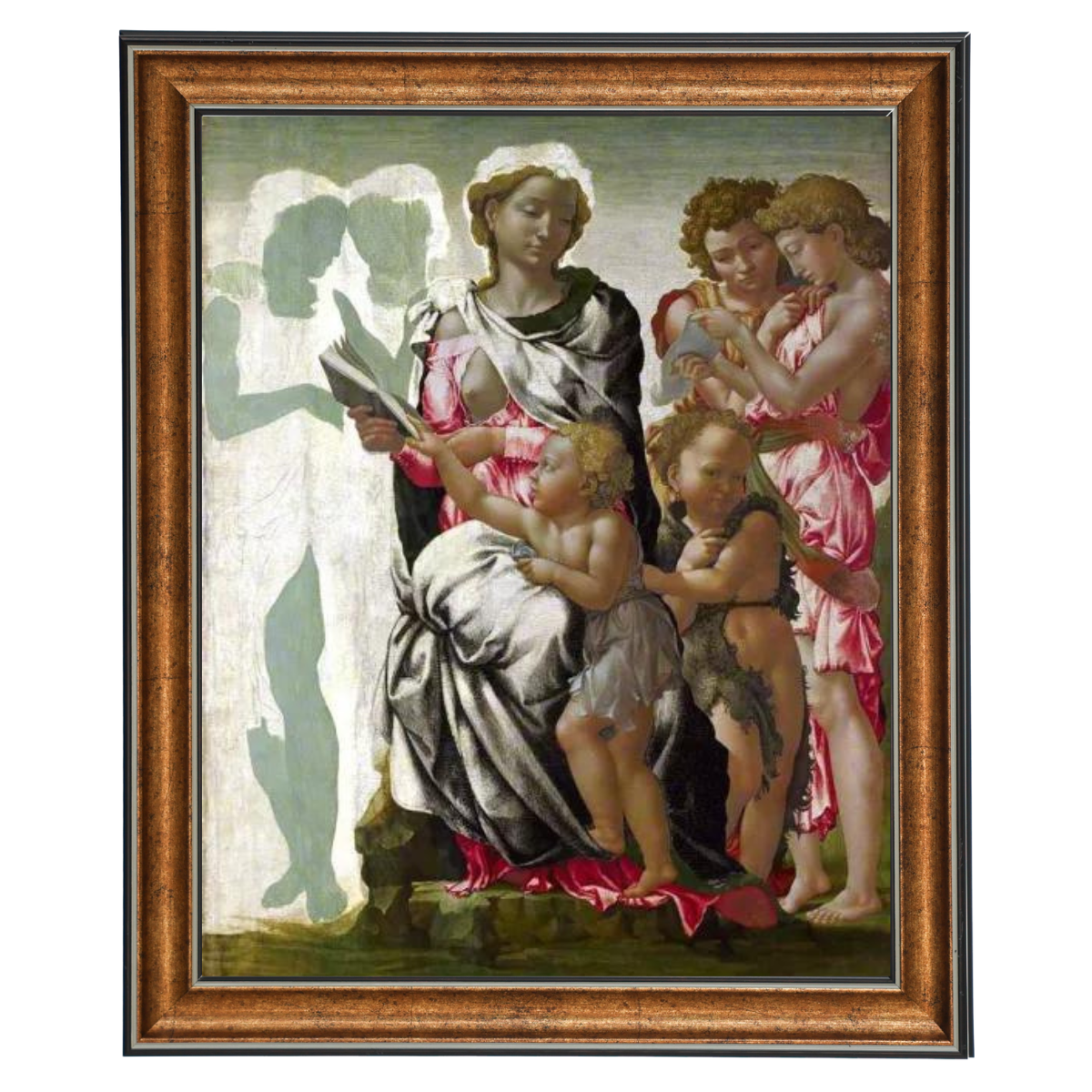 The Virgin and Child with Saint John and Angels