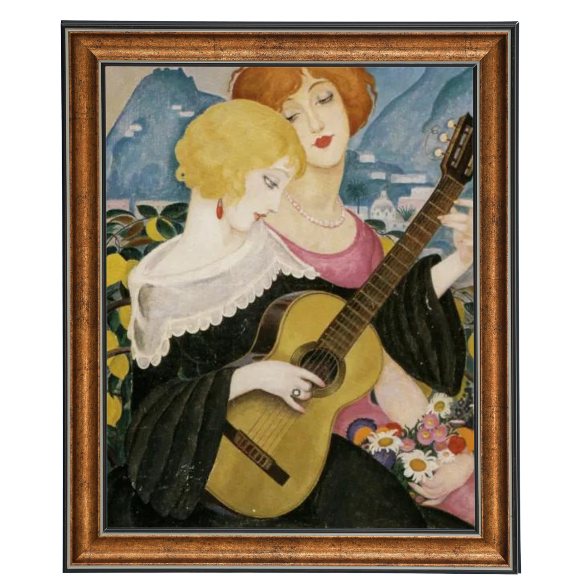 Air de Capri - Vintage Wall Art Prints Decor For Living Room