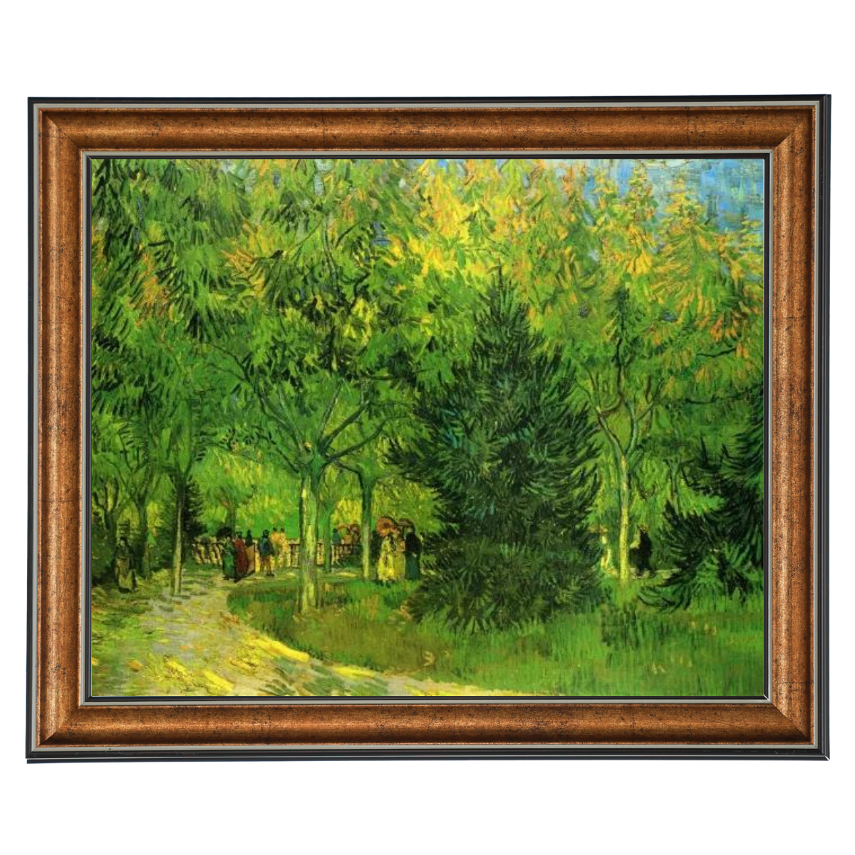 A Lane in the Public Garden at Arles