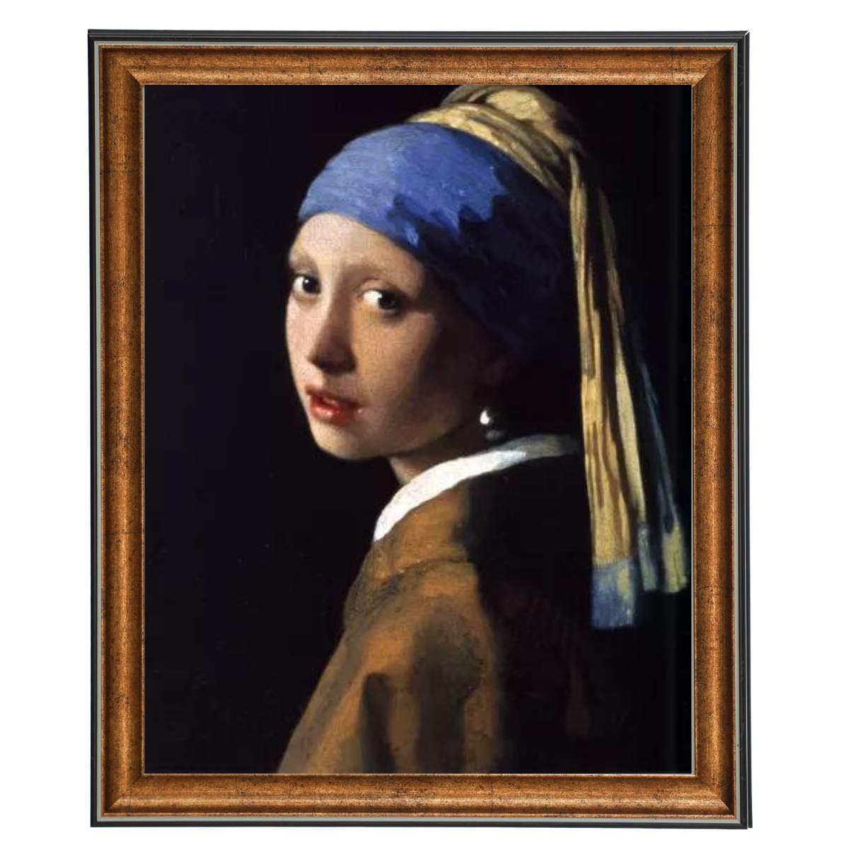 Girl With A Pearl Earring- Vintage Wall Art Prints Decor For Living Room