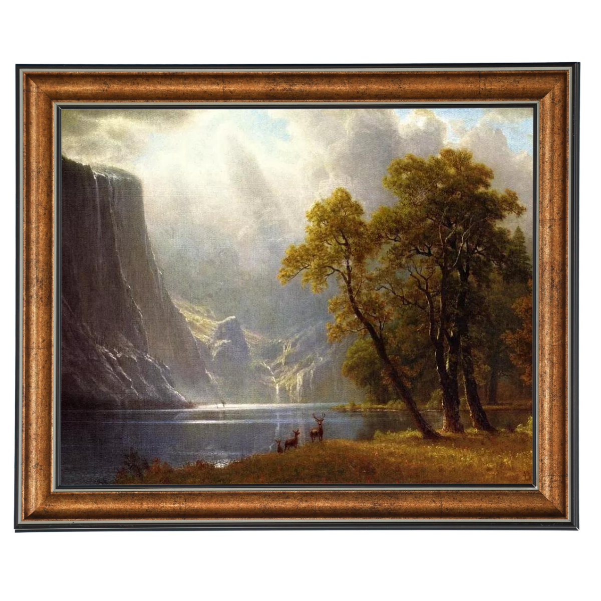 Yosemite Valley - Impressionism Wall Art Prints Decor For Bedroom Room
