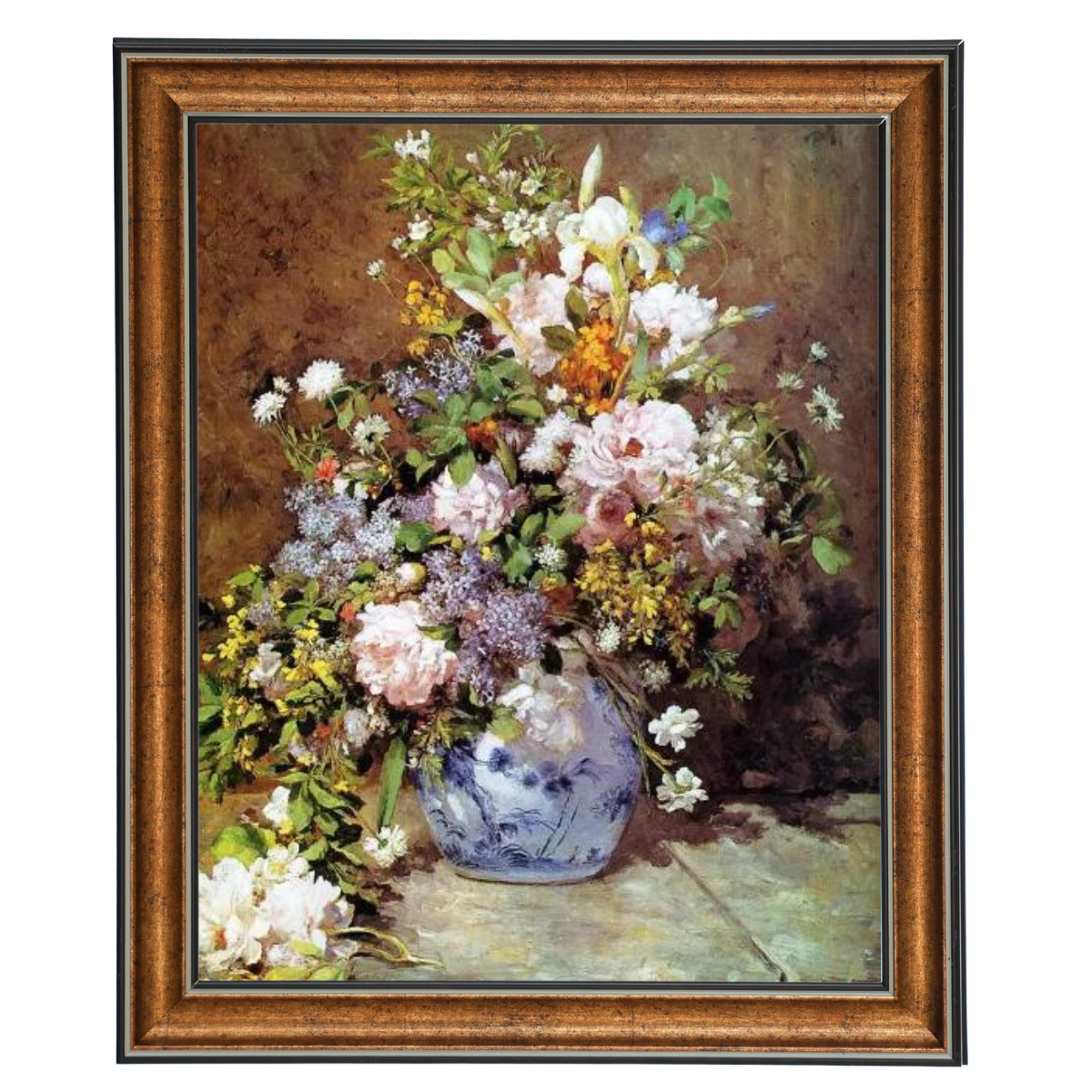 Spring Bouquet- Flower Wall Art Prints Decor For Living Room