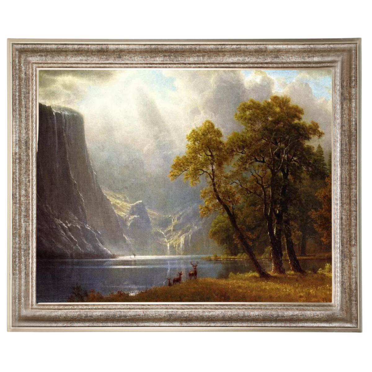 Yosemite Valley - Impressionism Wall Art Prints Decor For Bedroom Room