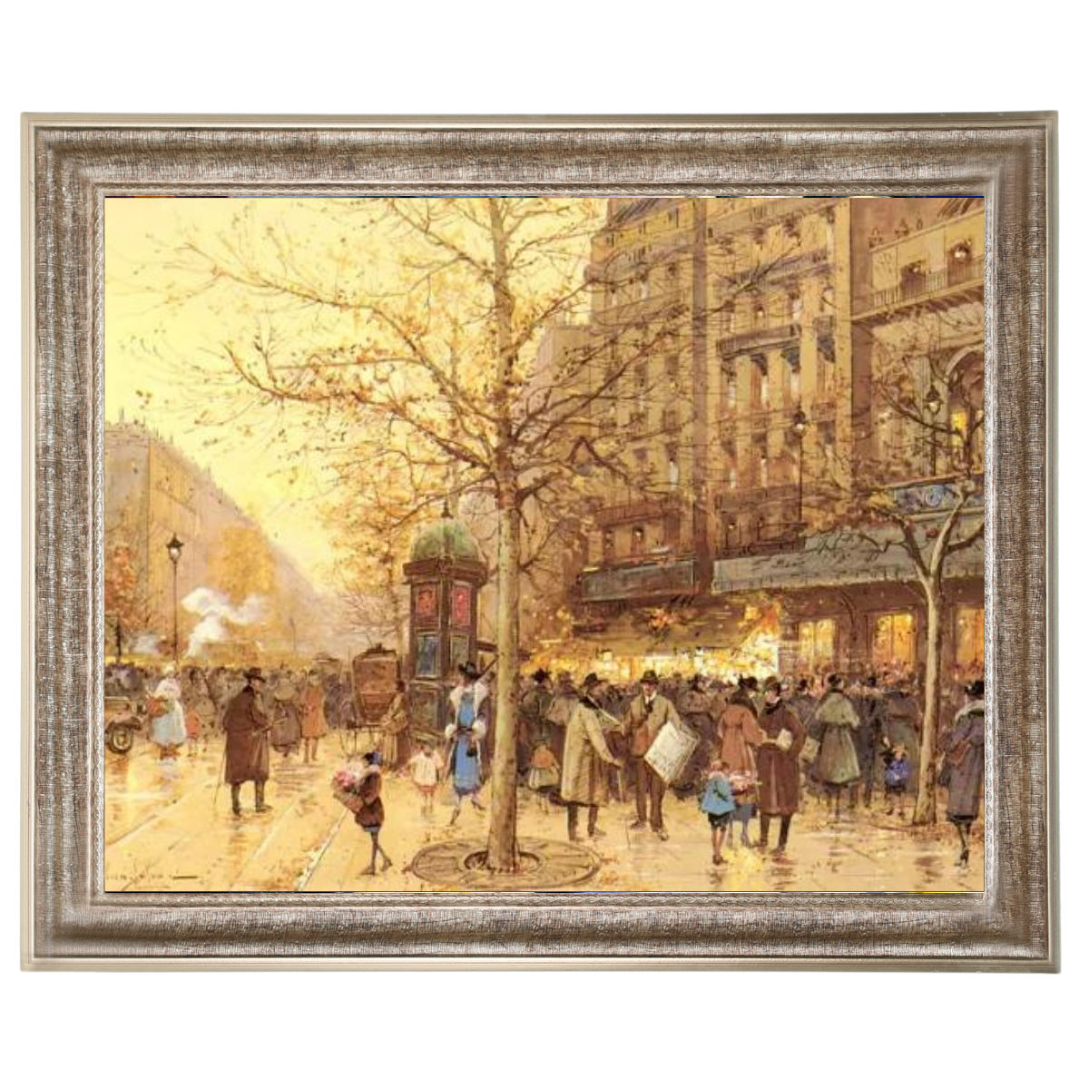 A Paris Street Scene
