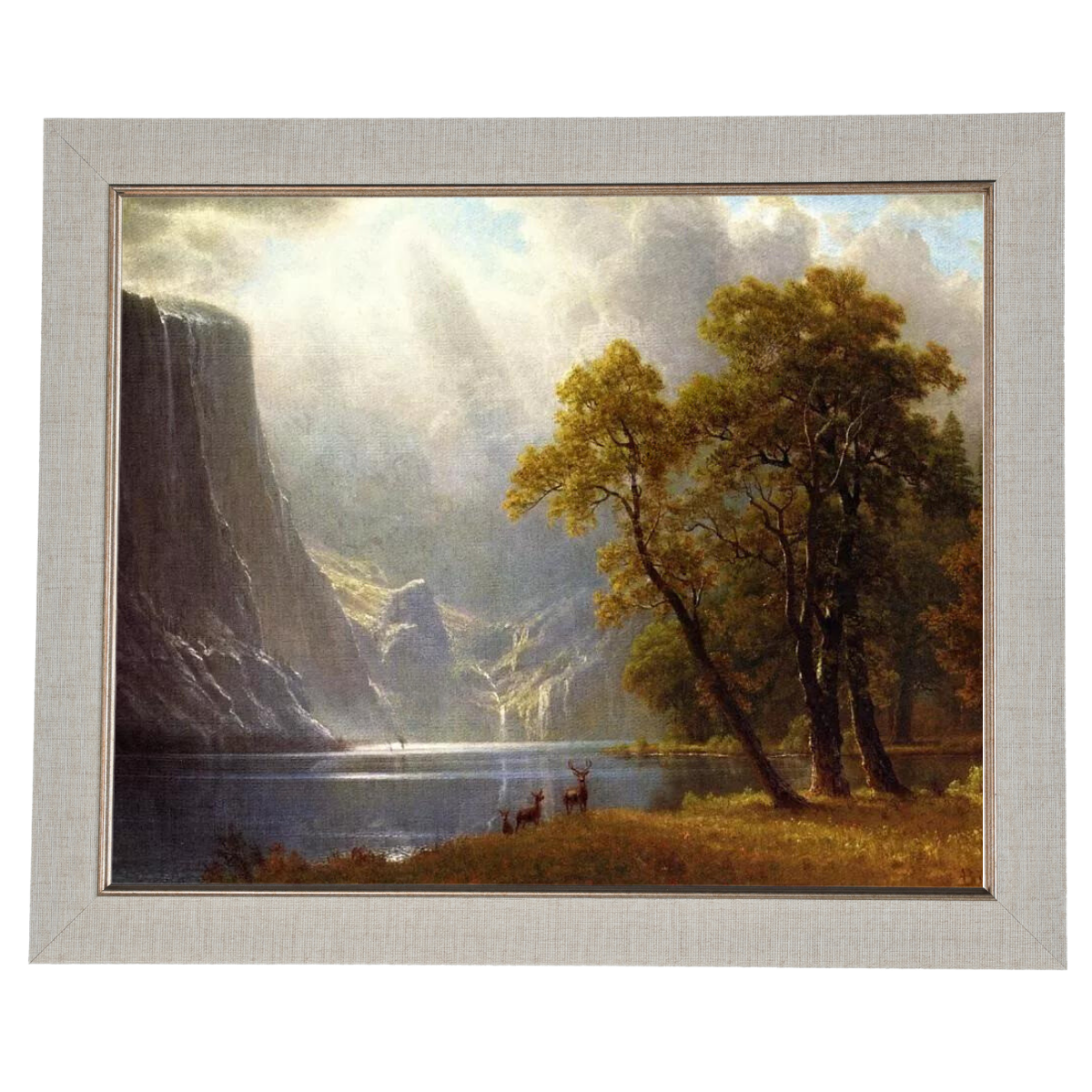 Yosemite Valley - Impressionism Wall Art Prints Decor For Bedroom Room