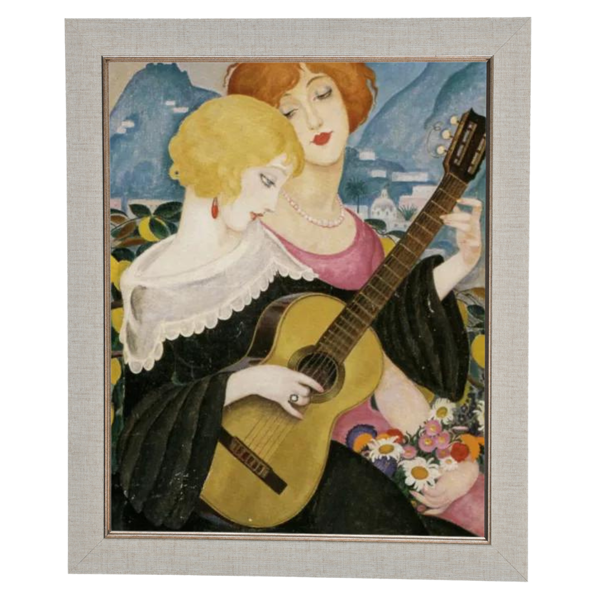 Air de Capri - Vintage Wall Art Prints Decor For Living Room
