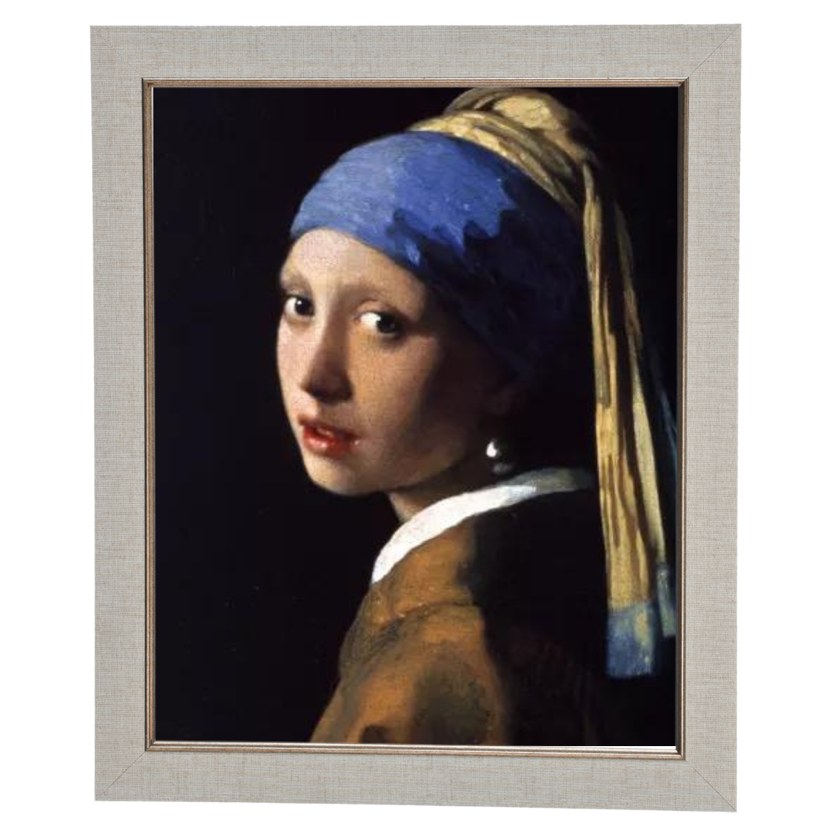Girl With A Pearl Earring- Vintage Wall Art Prints Decor For Living Room