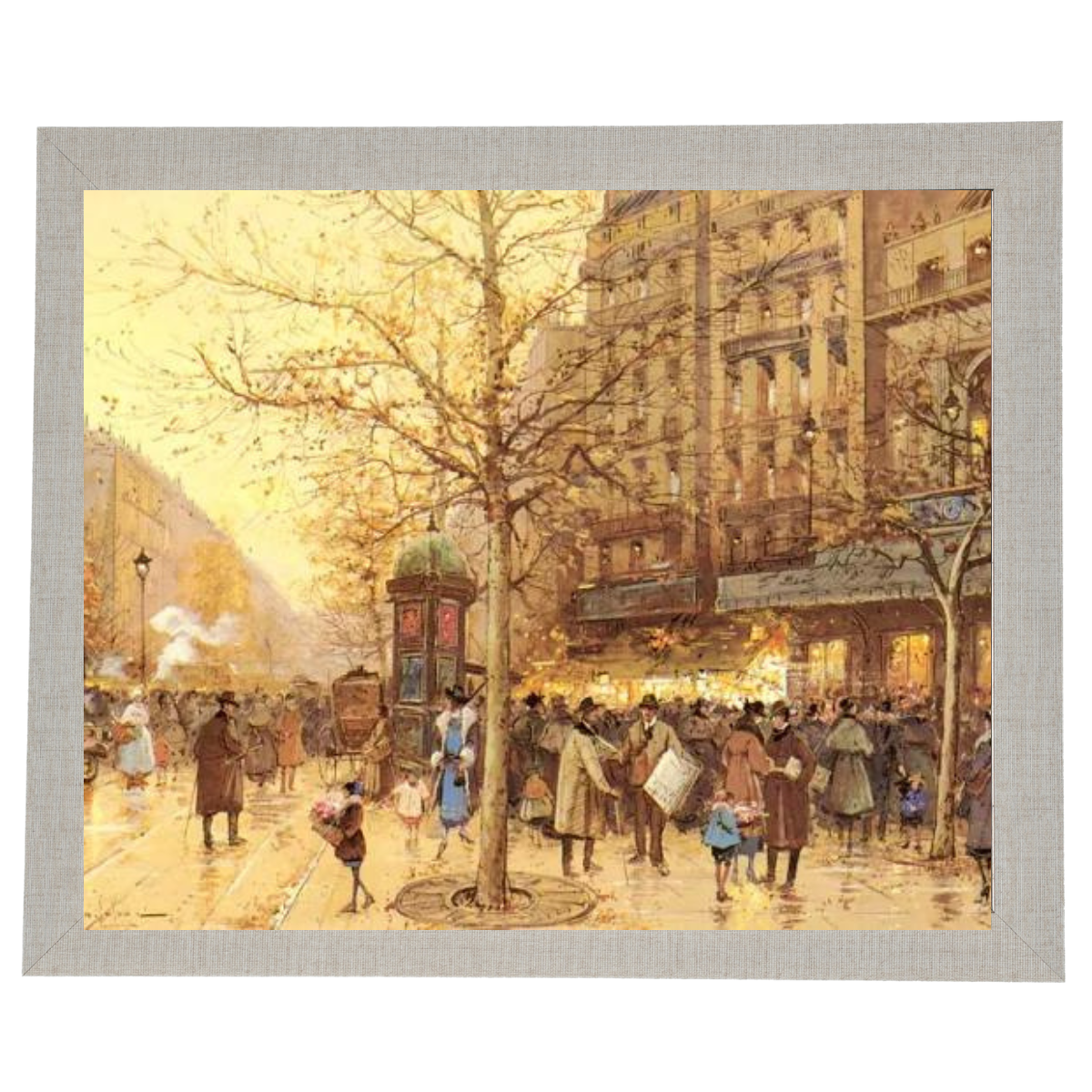 A Paris Street Scene