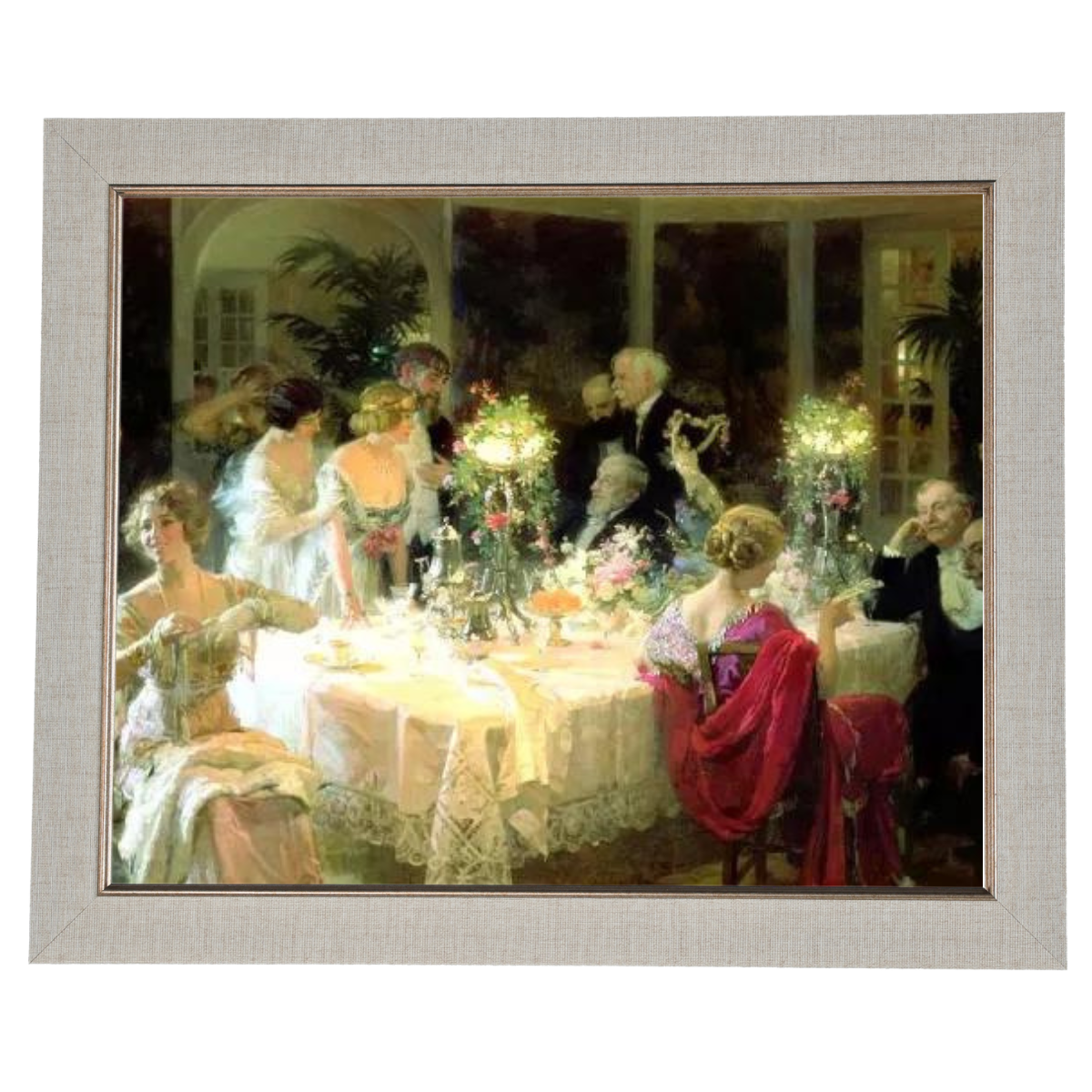 The End of Dinner - Vintage Wall Art Prints Decor For Dining Room