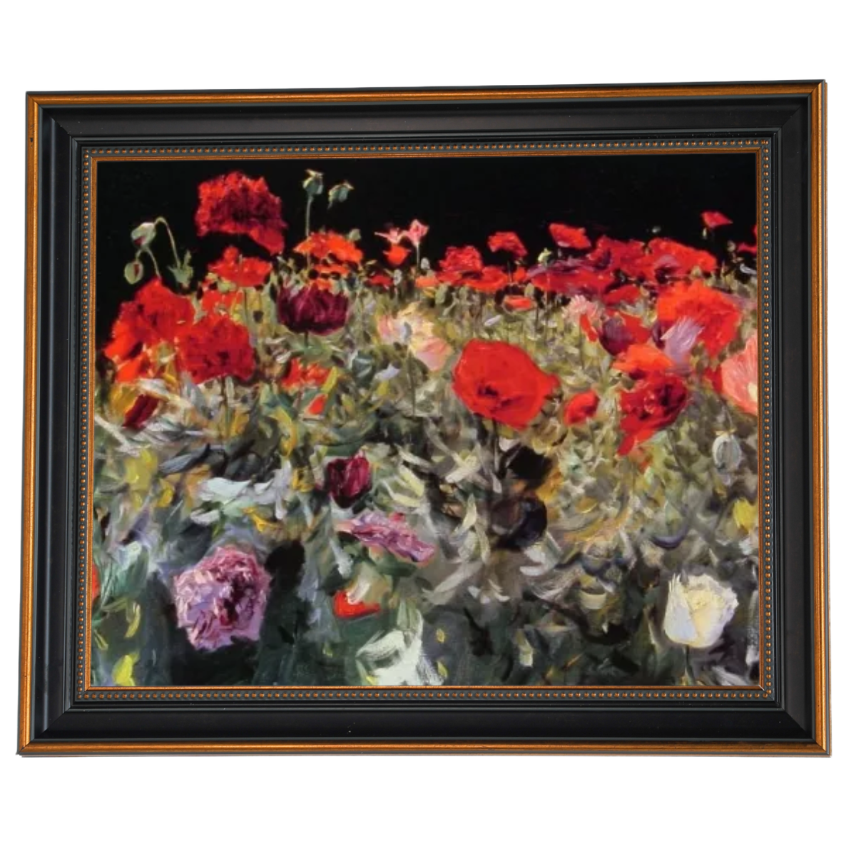 Poppies- Metal Flower Wall Art For Living Room
