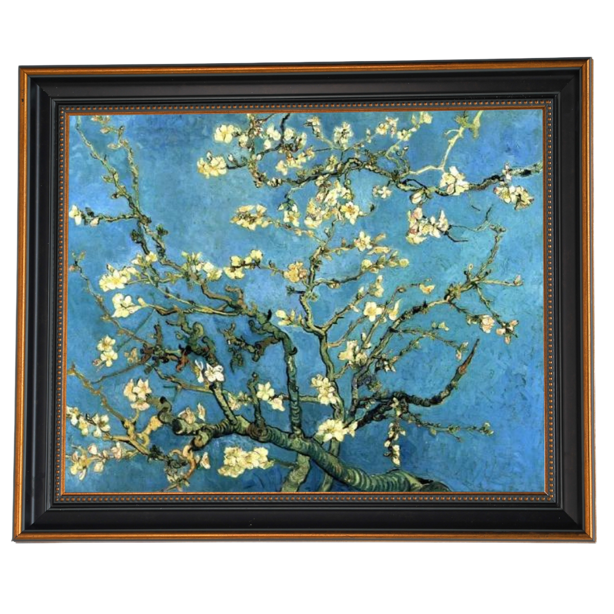 Branches with Almond Blossom - Vintage Wall Art Prints Decor For Living Room