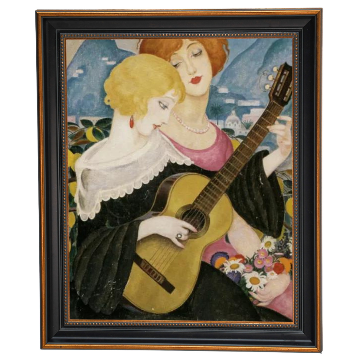 Air de Capri - Vintage Wall Art Prints Decor For Living Room