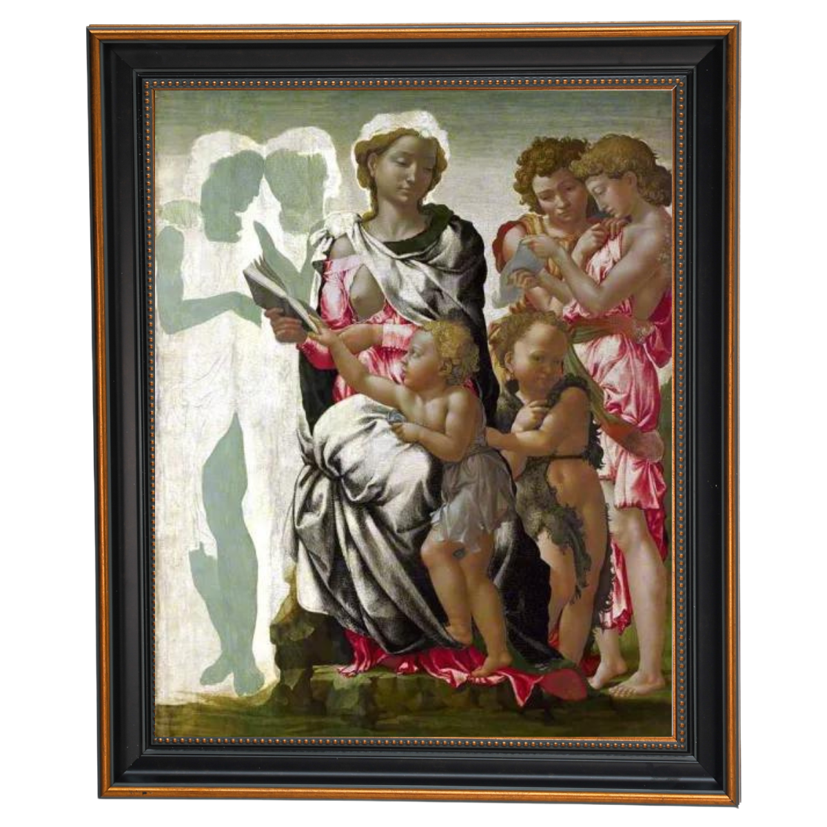 The Virgin and Child with Saint John and Angels