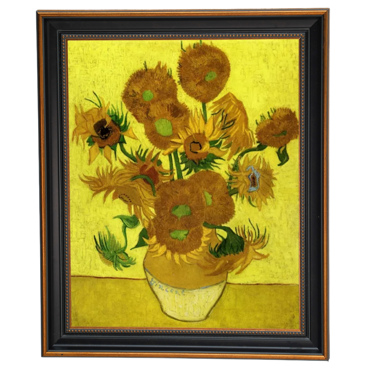 Still Life with Sun Flowers- Metal Art Wall Prints Decor For Living Room