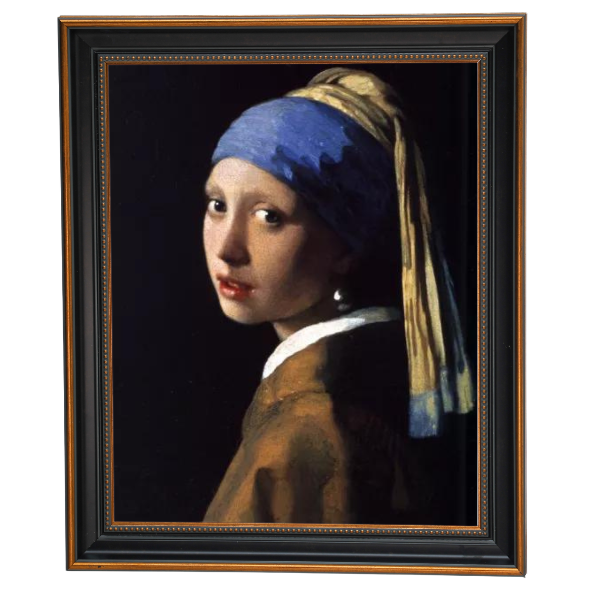 Girl With A Pearl Earring- Vintage Wall Art Prints Decor For Living Room