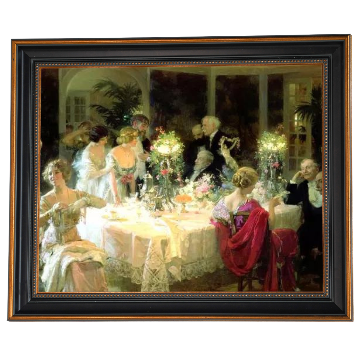 The End of Dinner - Vintage Wall Art Prints Decor For Dining Room