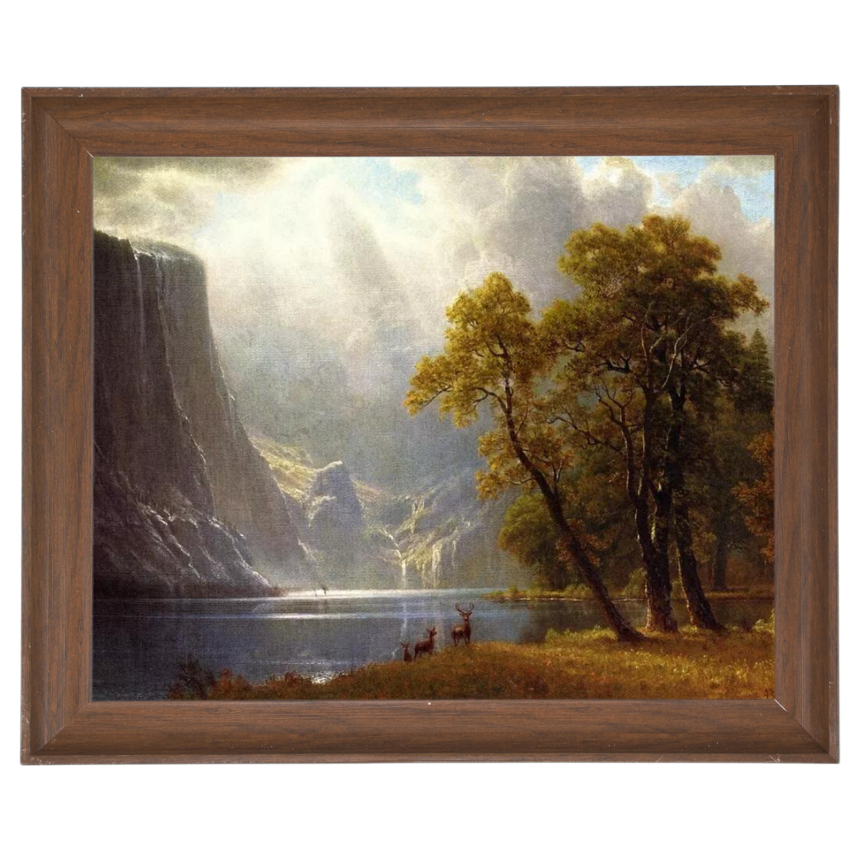 Yosemite Valley - Impressionism Wall Art Prints Decor For Bedroom Room