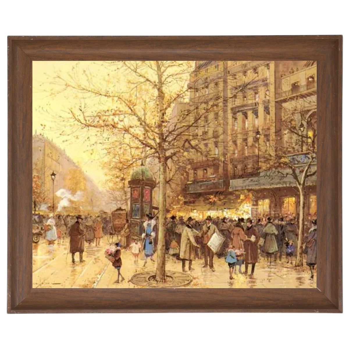 A Paris Street Scene
