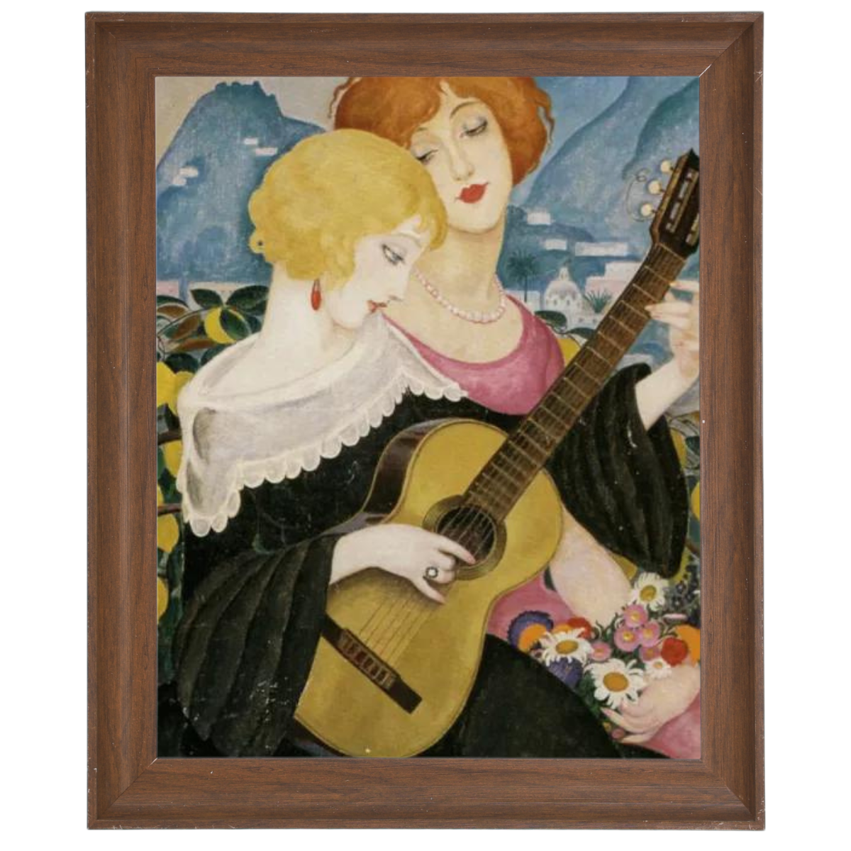 Air de Capri - Vintage Wall Art Prints Decor For Living Room