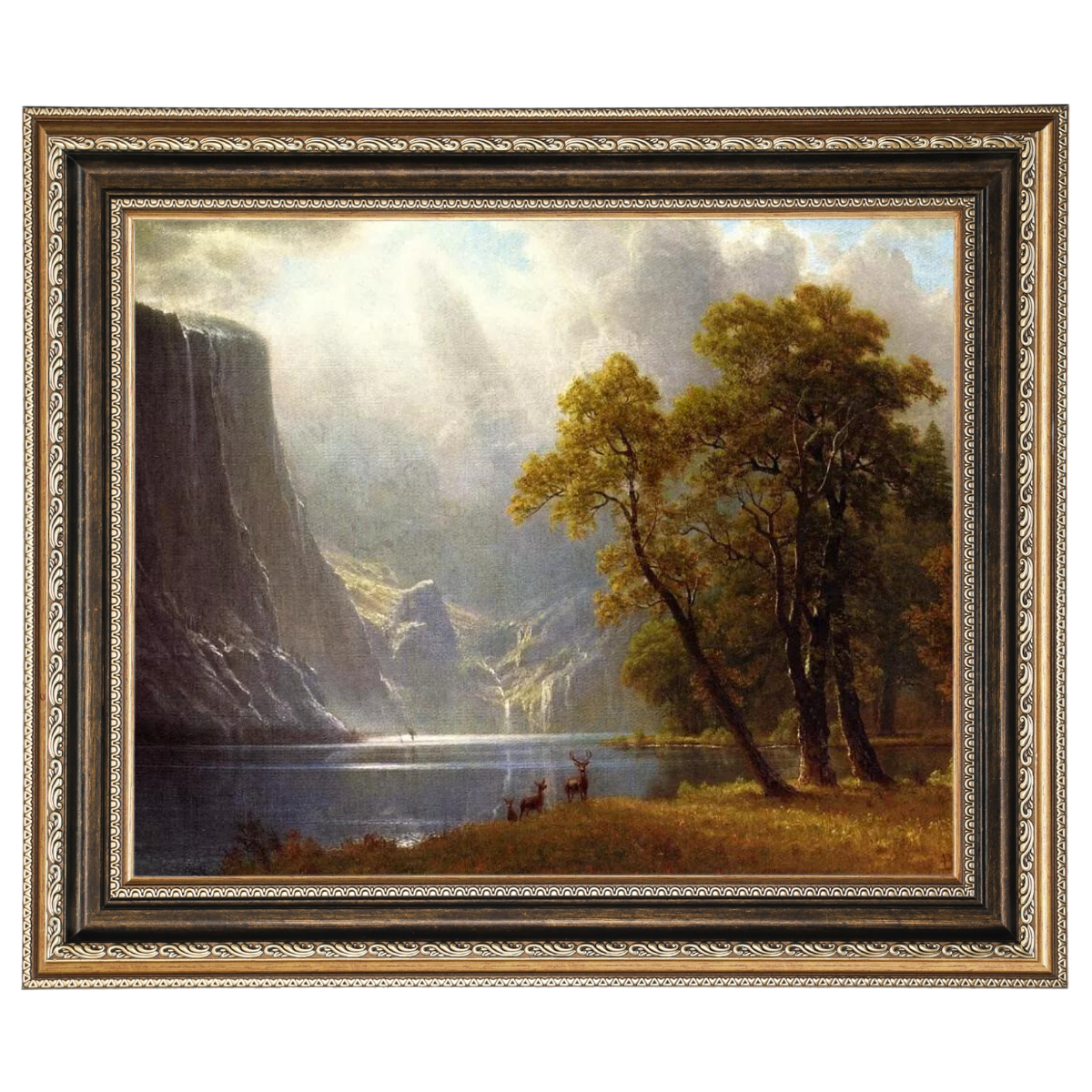 Yosemite Valley - Impressionism Wall Art Prints Decor For Bedroom Room