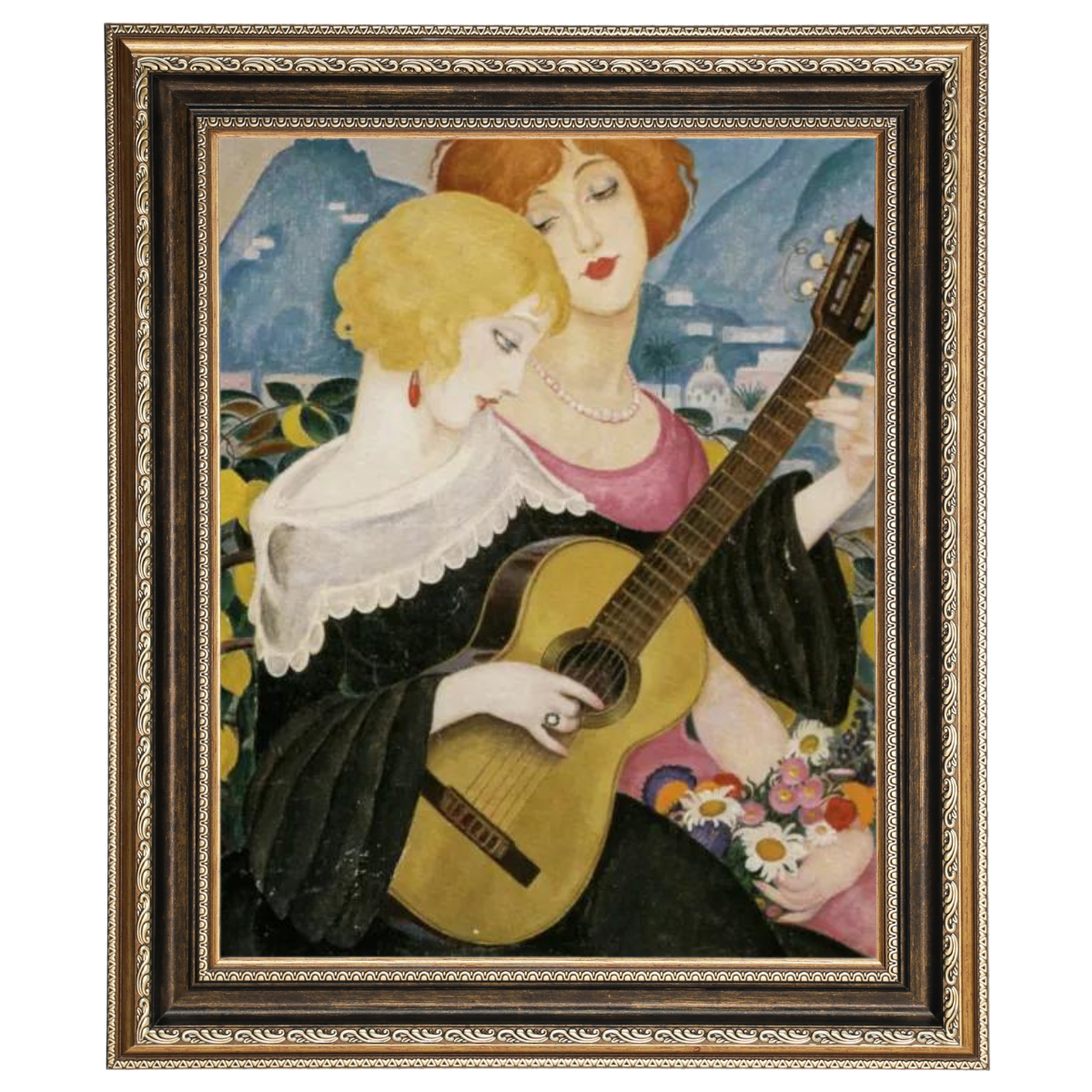 Air de Capri - Vintage Wall Art Prints Decor For Living Room