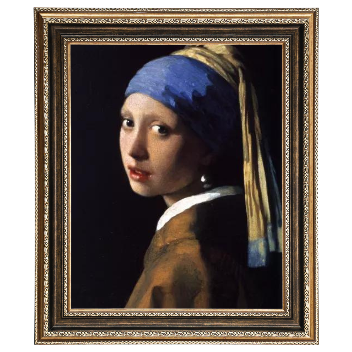 Girl With A Pearl Earring- Vintage Wall Art Prints Decor For Living Room