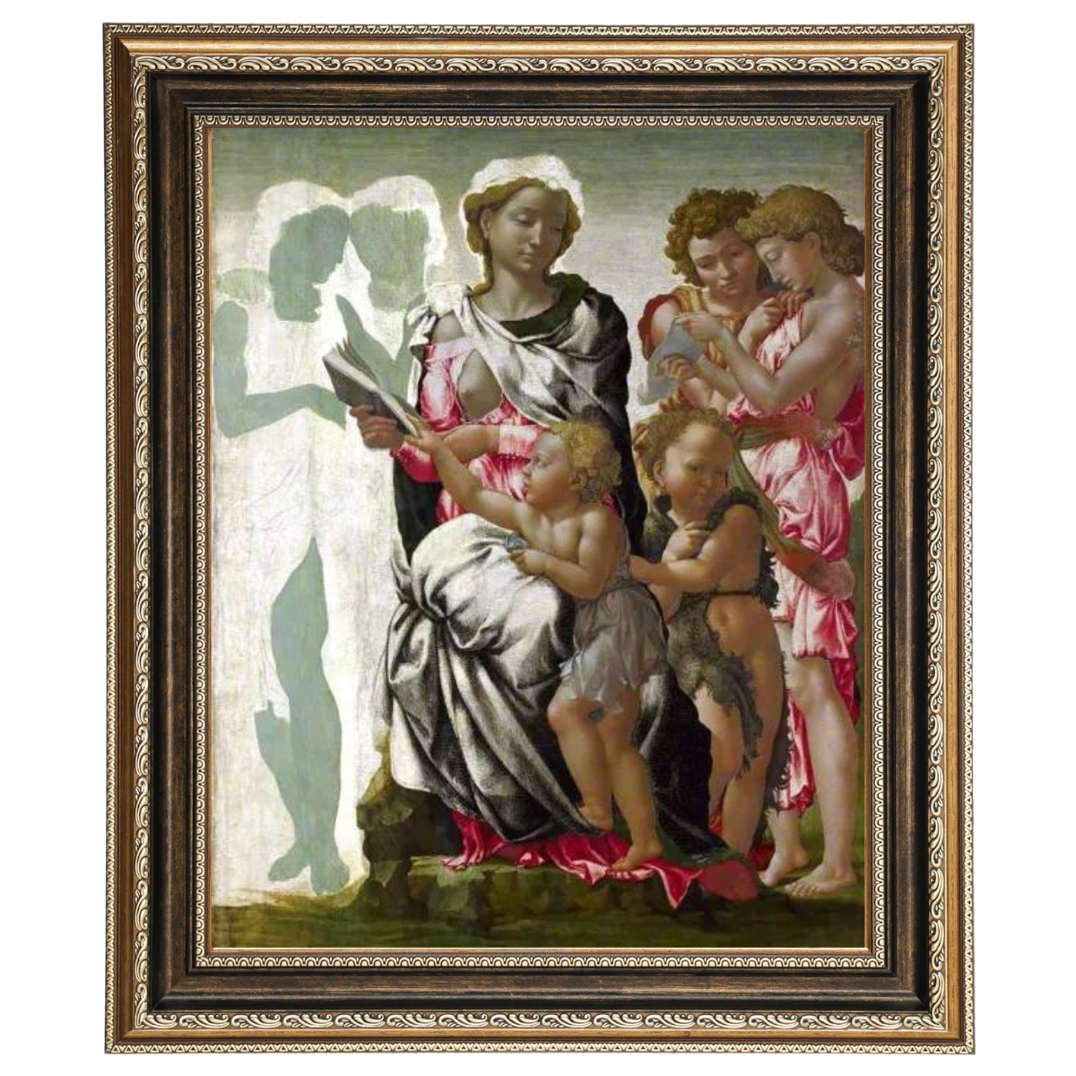 The Virgin and Child with Saint John and Angels