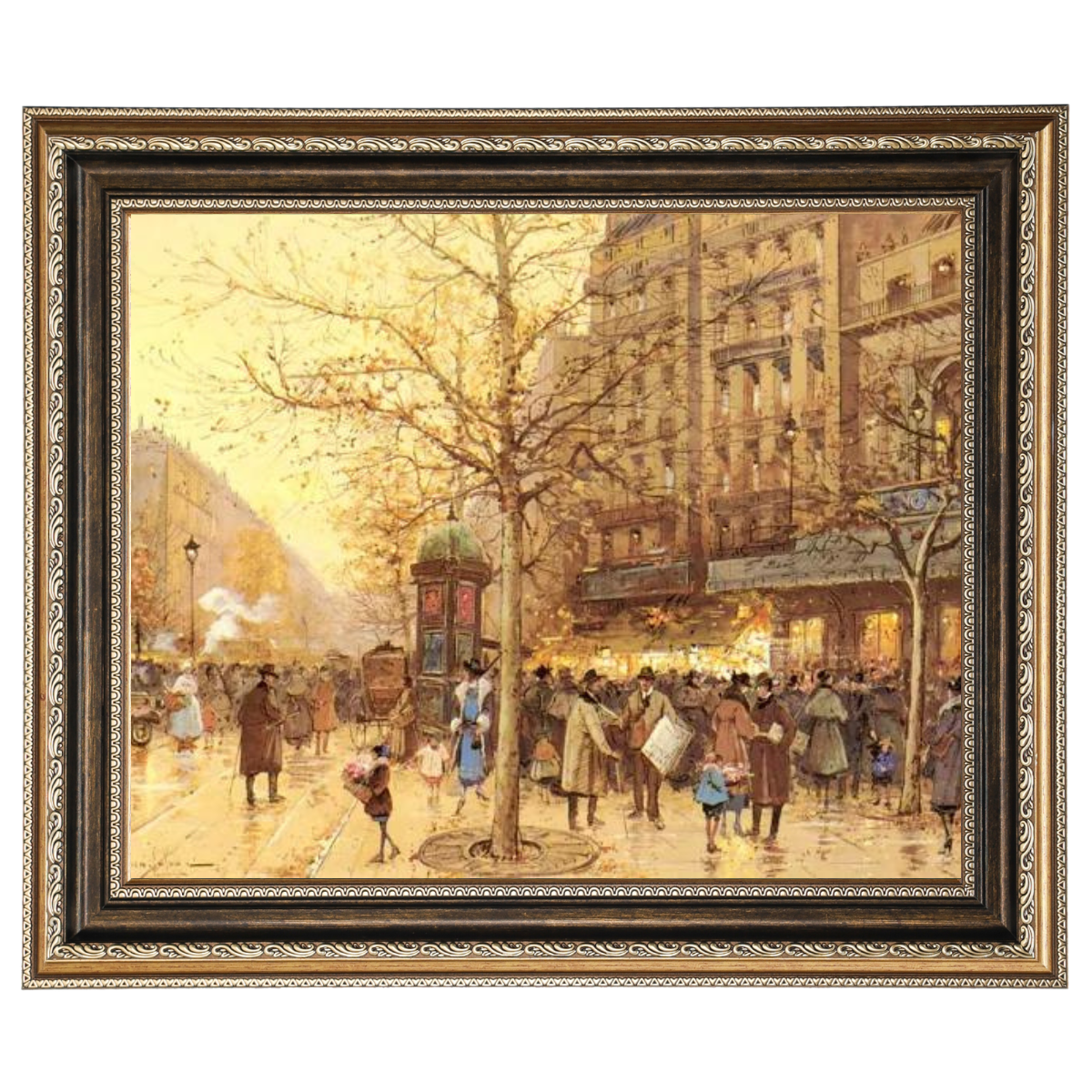 A Paris Street Scene