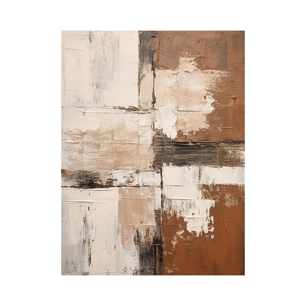 Wabi-Sabi Plaster Art #LM086