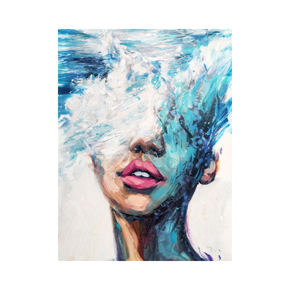 Plaster Portrait Art #LM106