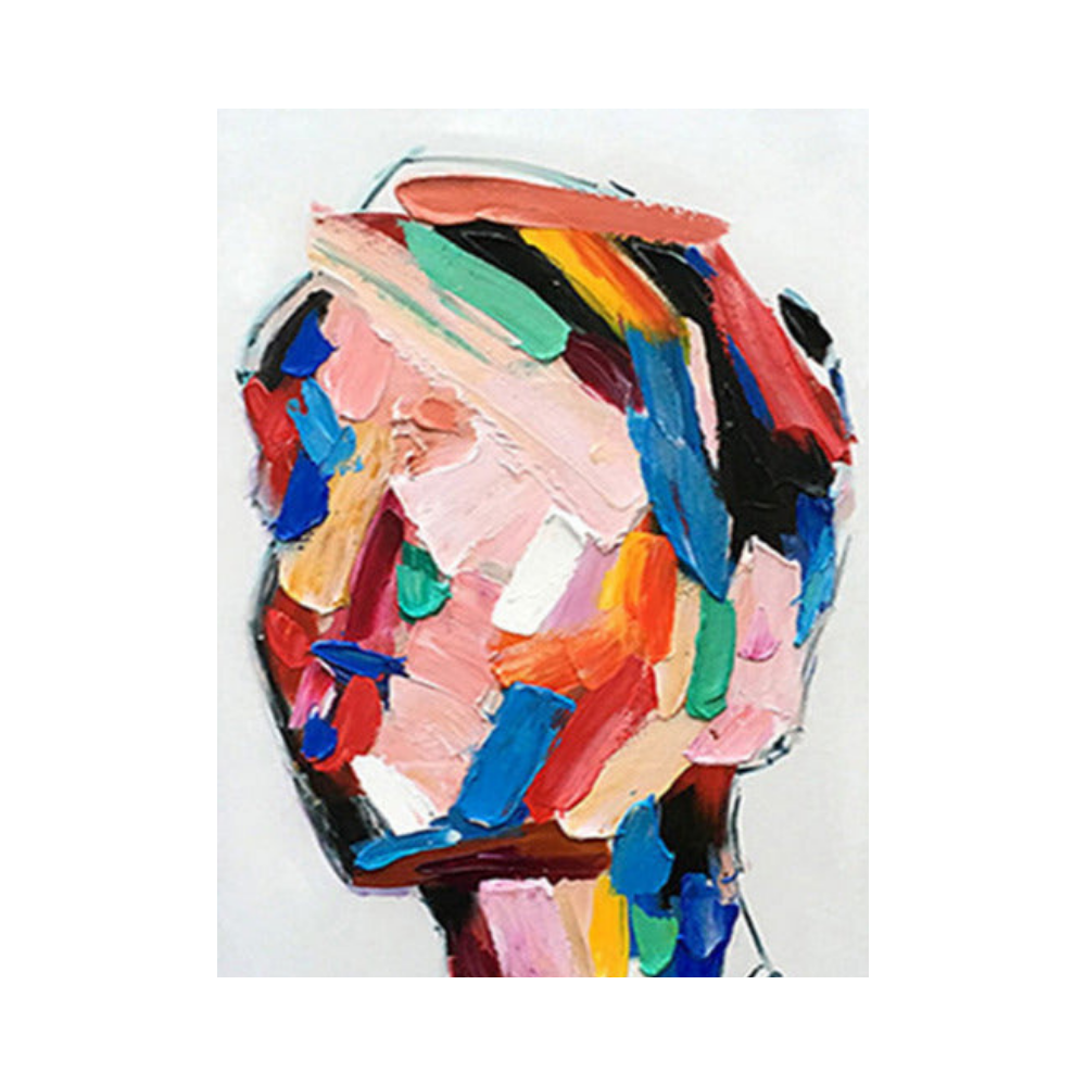 Plaster Portrait Art #LM107