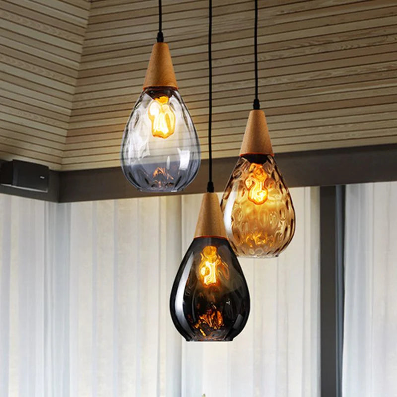 Beautiful Teardrop Pendant Light