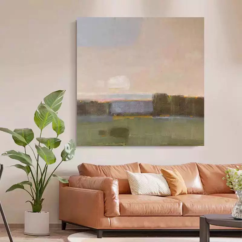 Landscape Sky Oil Painting Canvas Wall Art Living Room