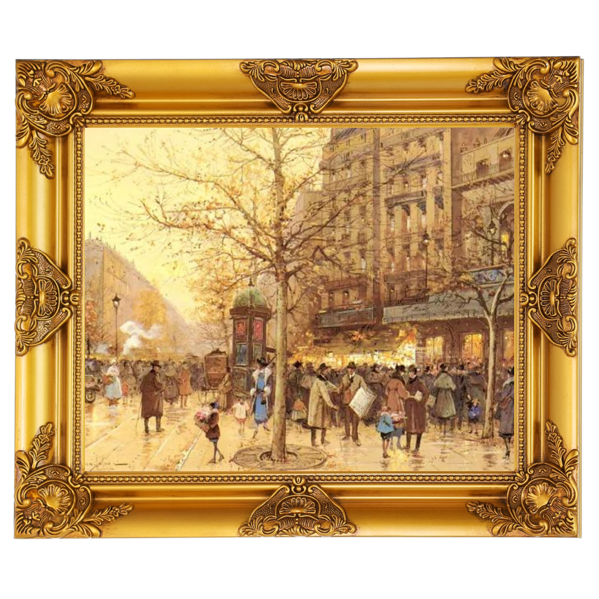 A Paris Street Scene