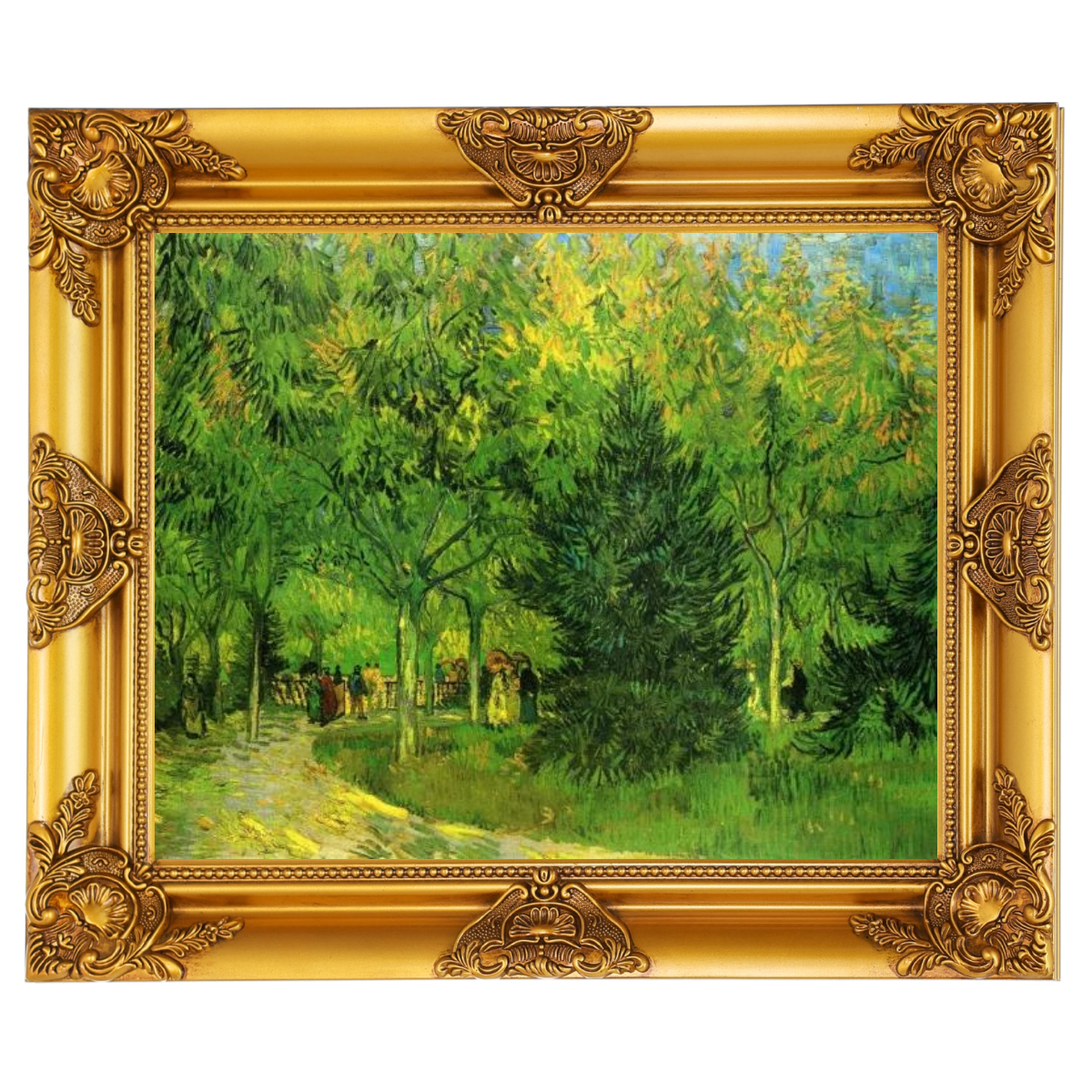 A Lane in the Public Garden at Arles