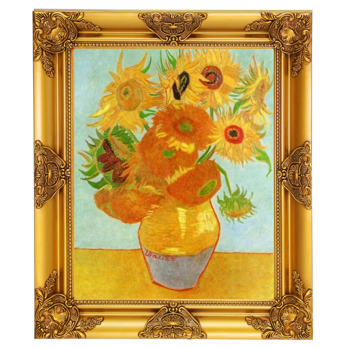 Still Life: Vase with Twelve Sunflowers