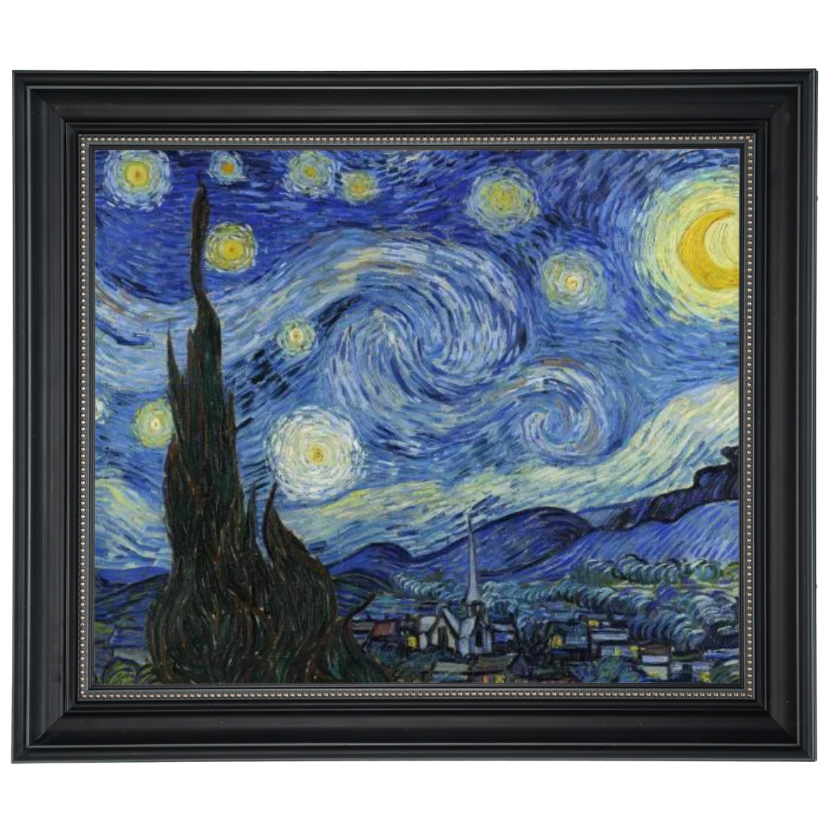 The Starry Night - Post Impressionism Wall Art Prints Decor For Dining Room