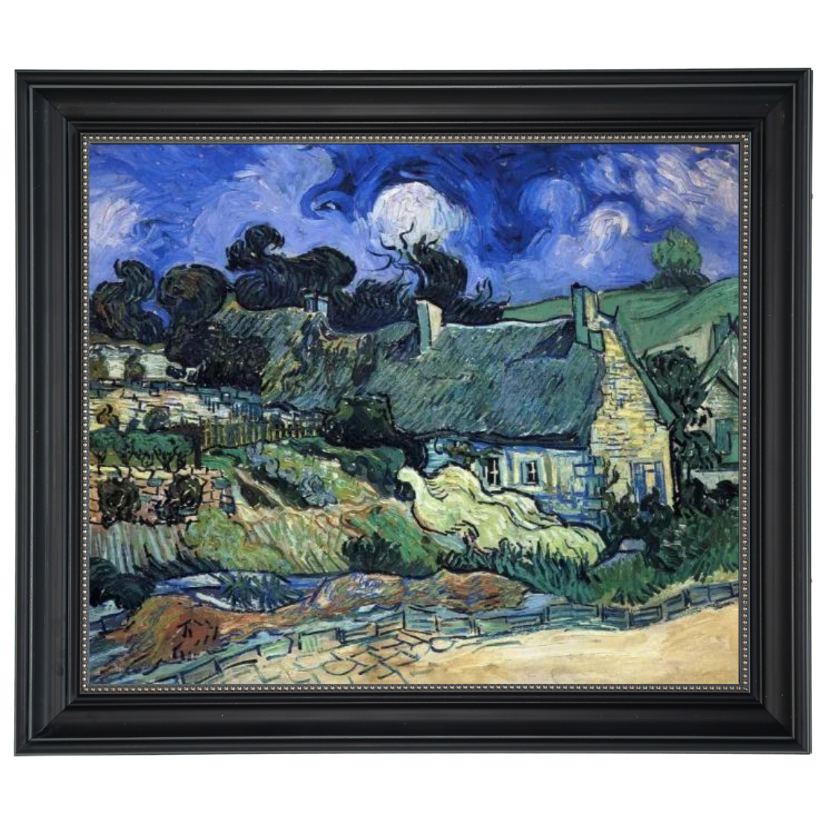 Houses with Thatched Roofs, Cordeville