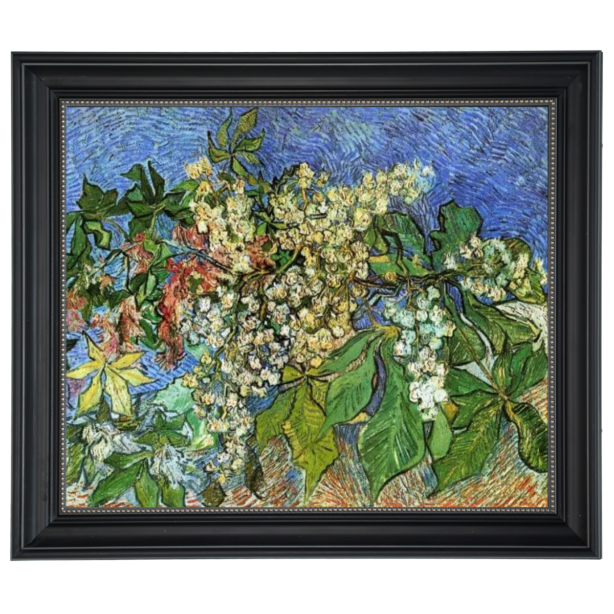 Blossoming Chestnut Branches