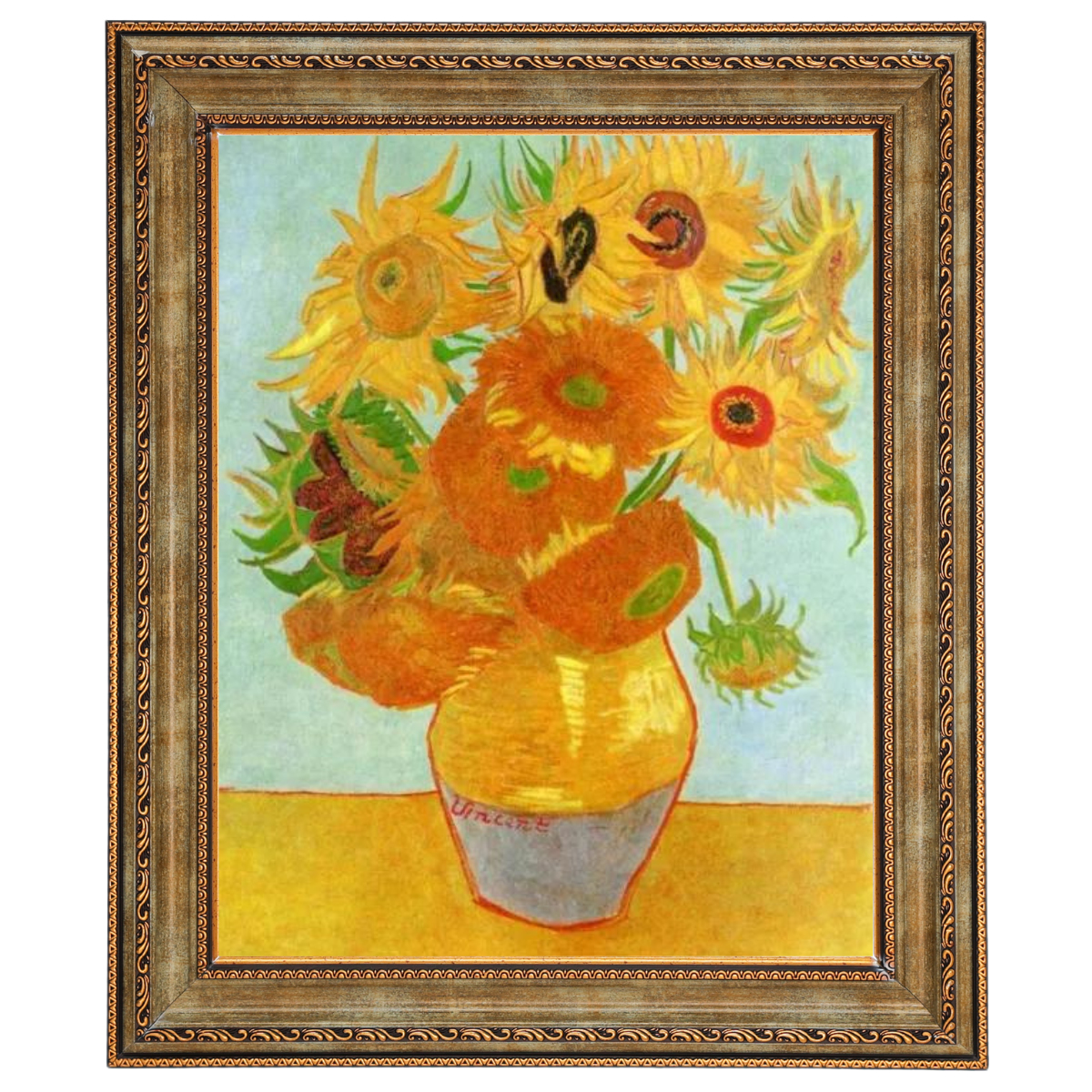 Still Life: Vase with Twelve Sunflowers