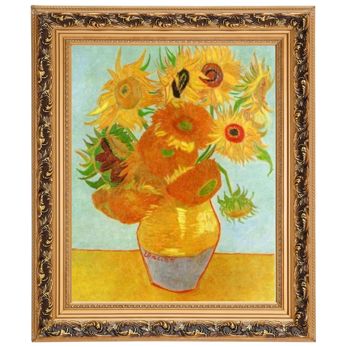 Still Life: Vase with Twelve Sunflowers