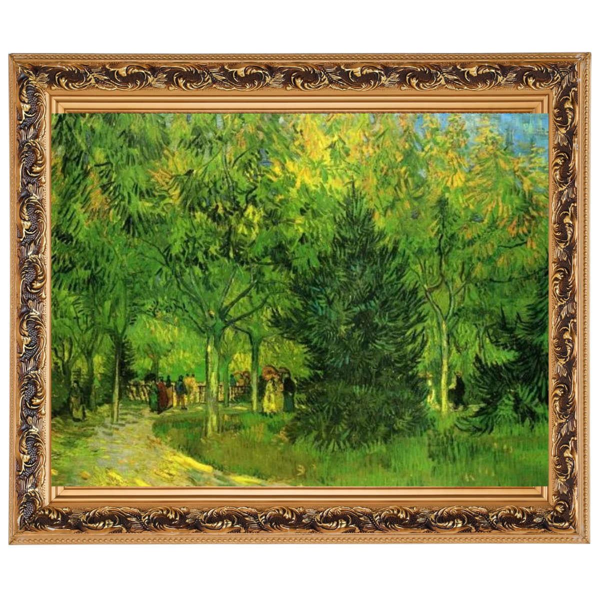 A Lane in the Public Garden at Arles