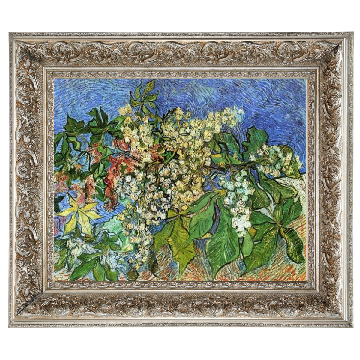 Blossoming Chestnut Branches