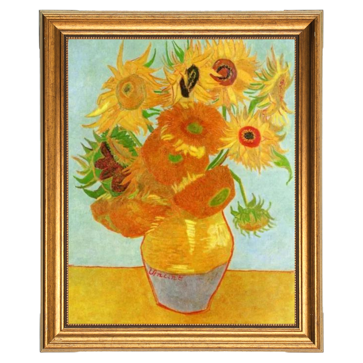 Still Life: Vase with Twelve Sunflowers