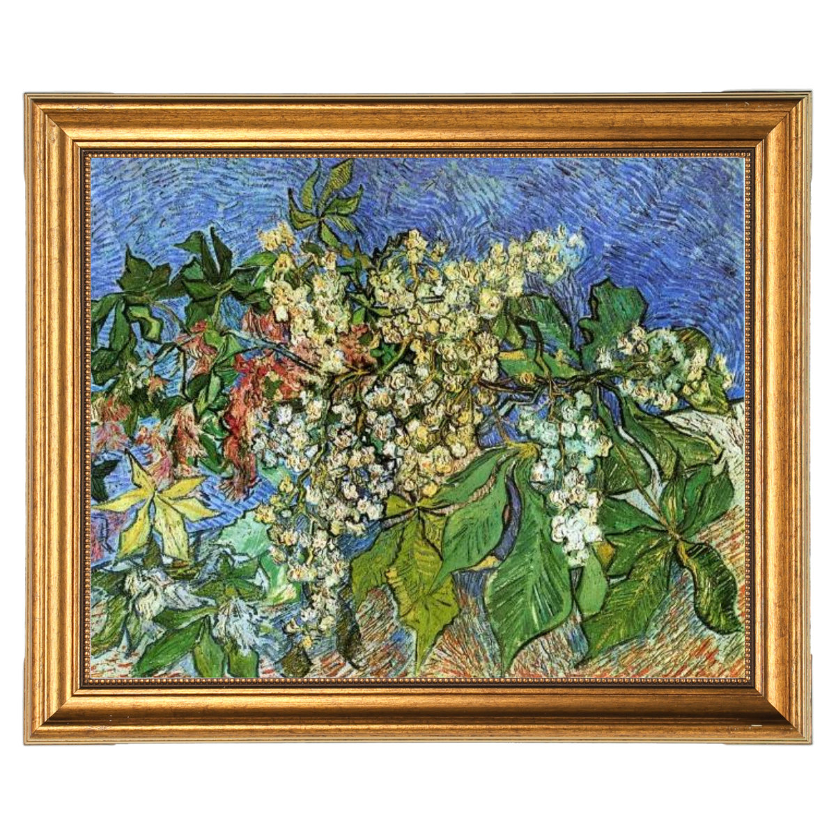 Blossoming Chestnut Branches