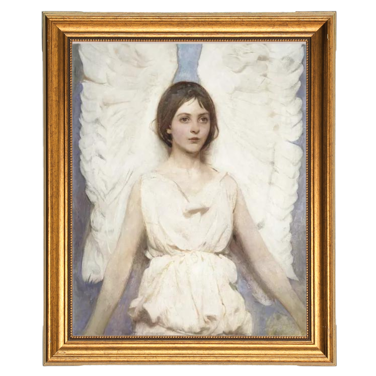 Angel - Vintage Wall Art Prints Artfully For Living Room