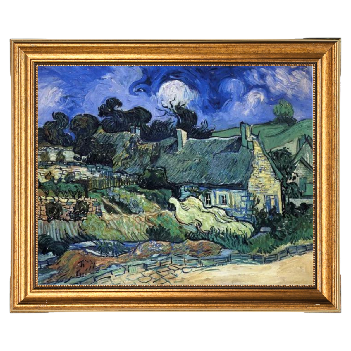 Houses with Thatched Roofs, Cordeville