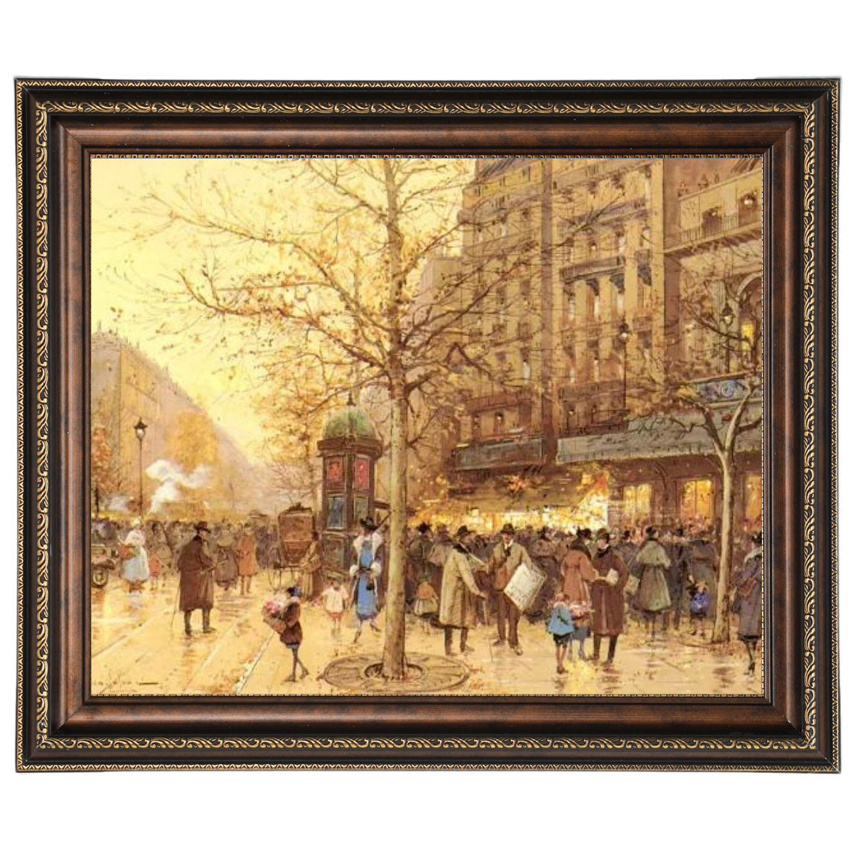 A Paris Street Scene